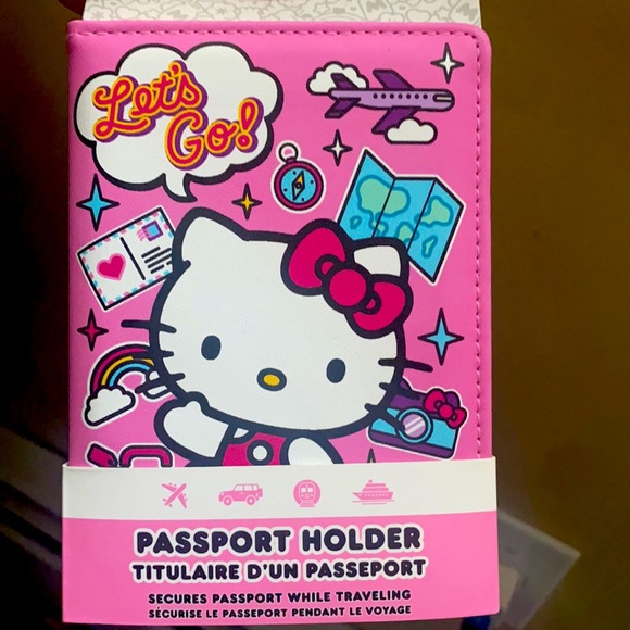 Hello Kitty Accessories New Hello Kitty Passport Holder Poshmark